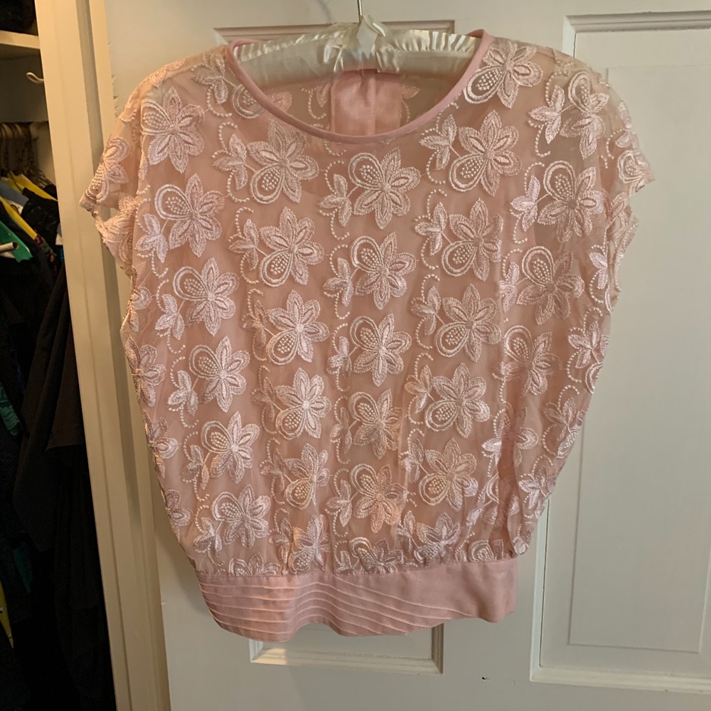 Vintage pink top